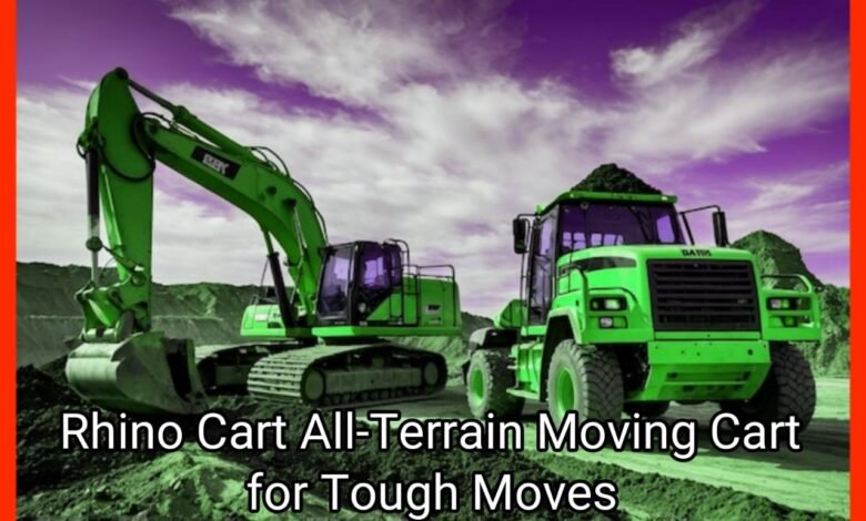 Rhino Cart All-Terrain Moving Cart for Tough Moves